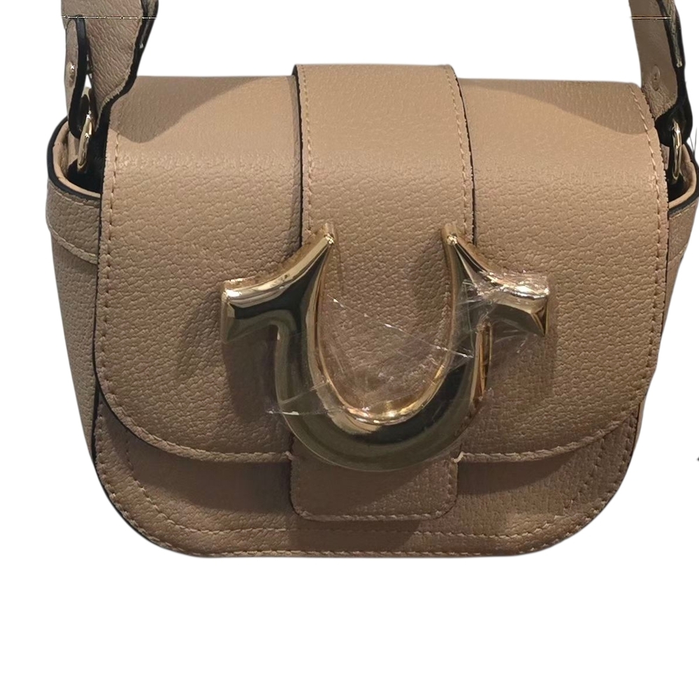 True Religion Women's Tan Crossbody Bag